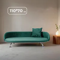 Лежанка Луи 110*70 см, Изумруд