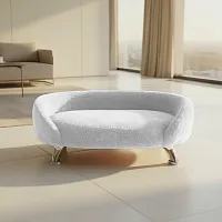Лежанка Лео 70*50 см, Белый