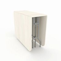 Стол книжка трансформер от производителя Standart Plus - 1770х1000х750 цвет столешницы Бодега подстолье Светлое