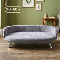 Лежанка Лео 90*60 см, Серый